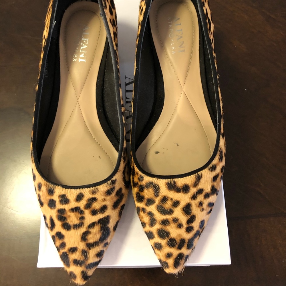 Alfani Cashh Leopard Print Pump